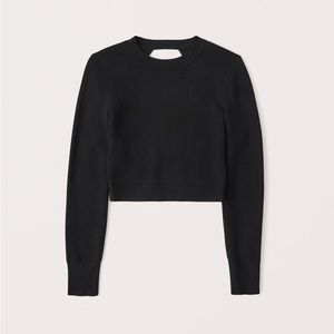 Abercrombie Open-Back Tie Sweater